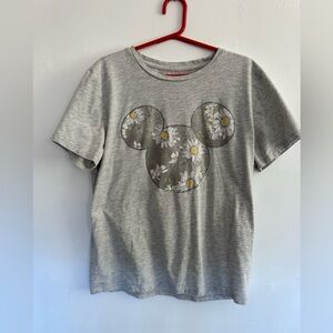 Gray Disney Mickey Mouse shirt
